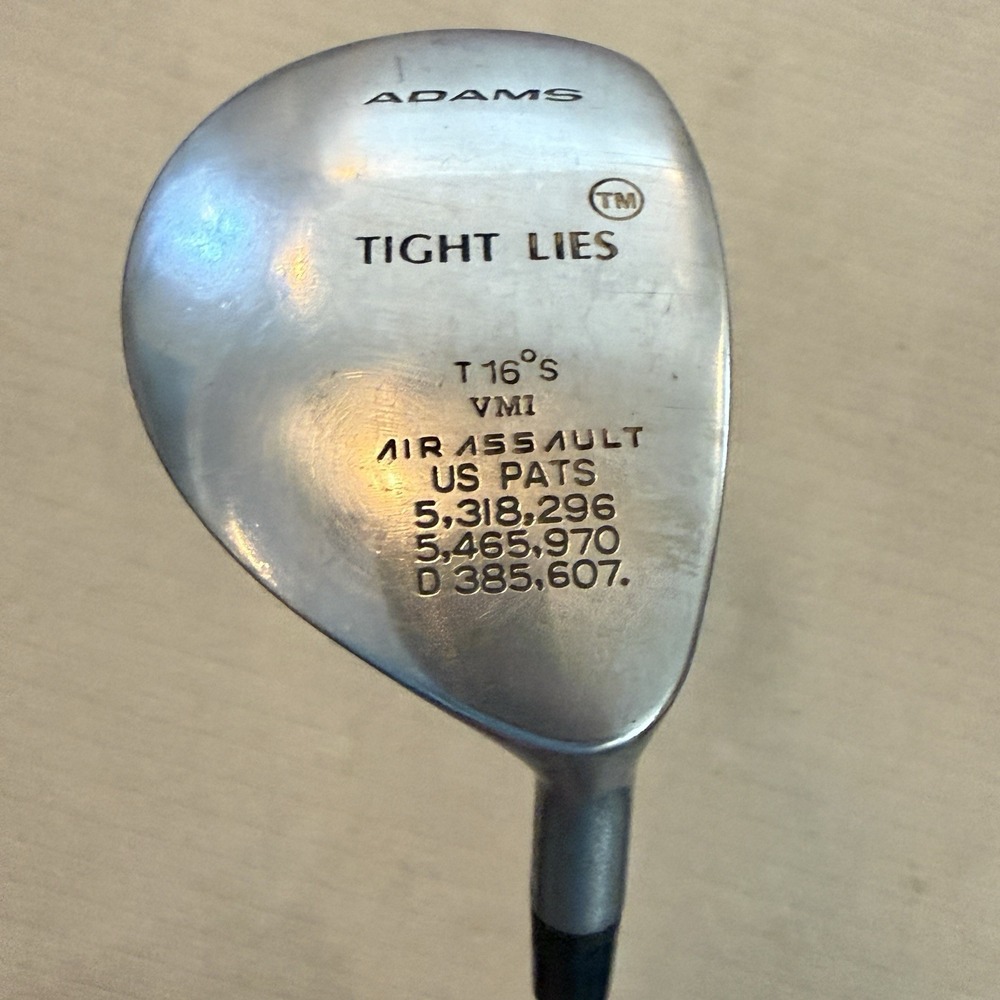 Adams Tight Lies Ladies 16° Fairway Wood VMI Air Assault SuperShaft Golf Club
